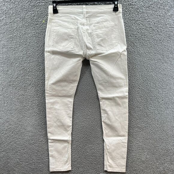 Southern Tide Women White Stretch Skinny Jean Resort Tapered size 29 - Picture 12 of 16